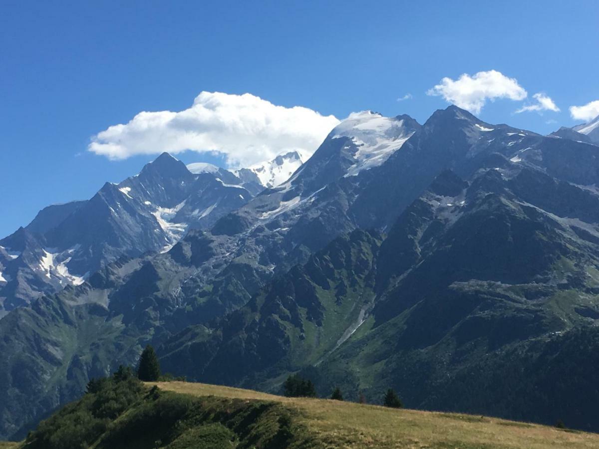 Apartamento Les Pierres Blanches Mont Blanc Les Contamines-Montjoie Exterior foto